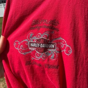 Red Harley Davidson Tank